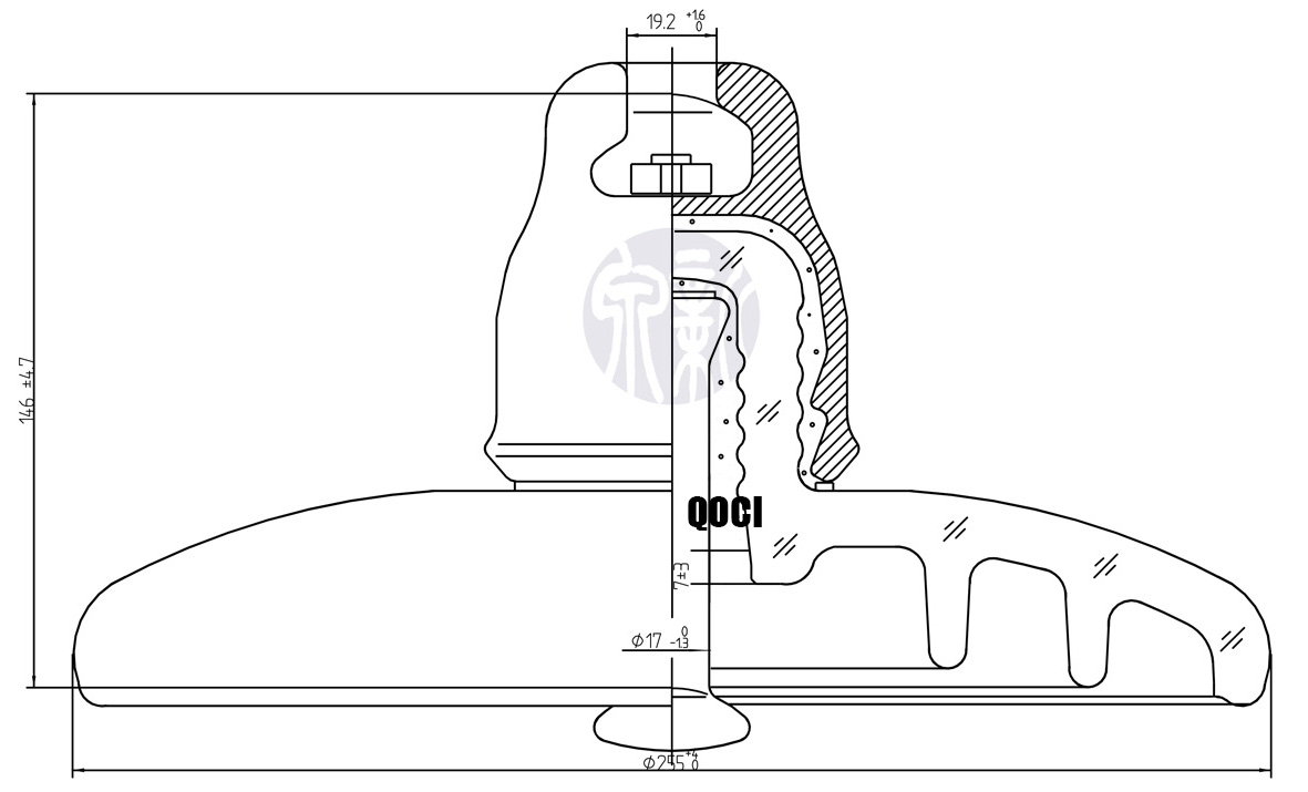 U120BL Technical Drawing