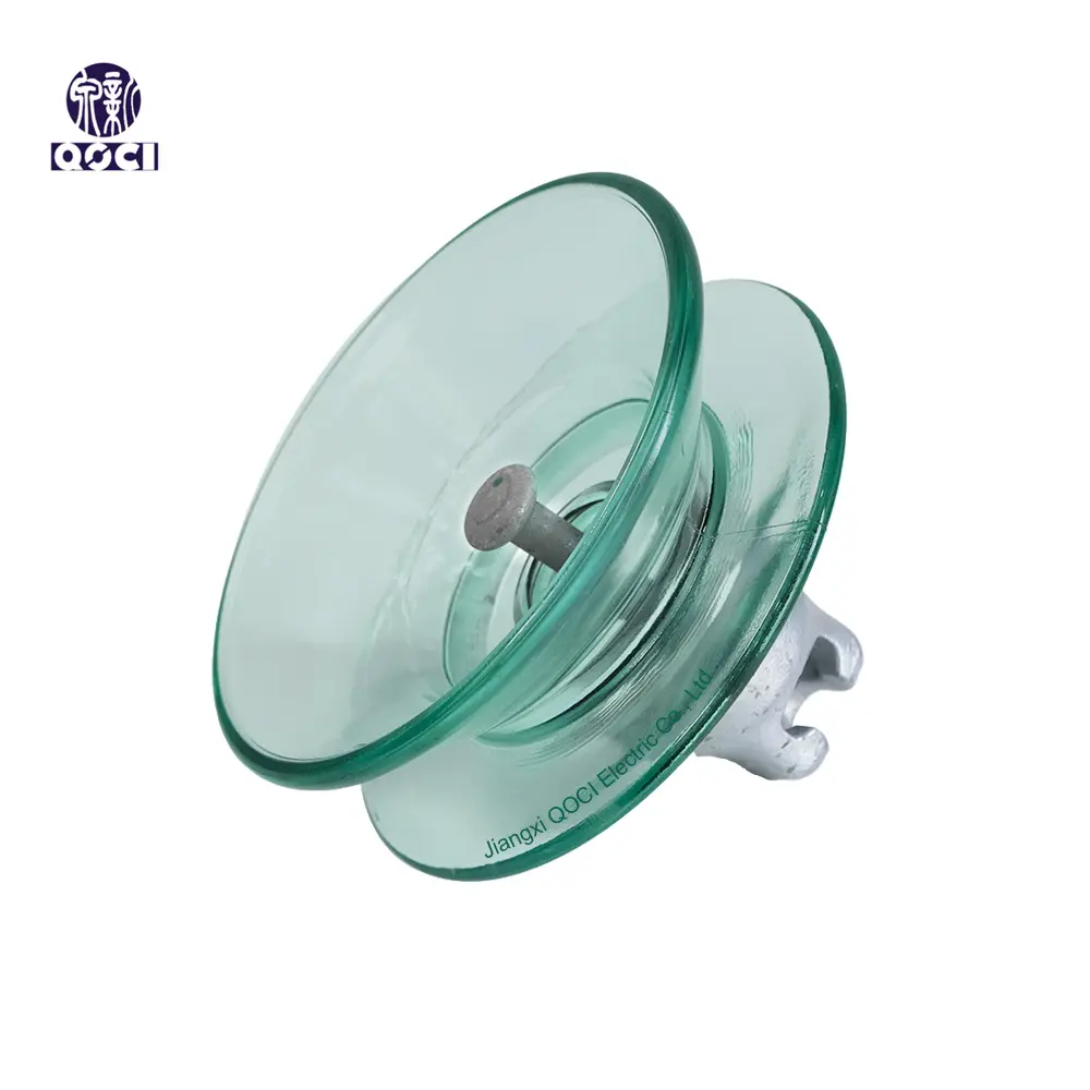 High-Quality U210 High Voltage Cap and Pin Type Anti-Fog Glass Insulator Isolator Toughened Double Shed Glass Electric Insulator Manufacturers, Suppliers