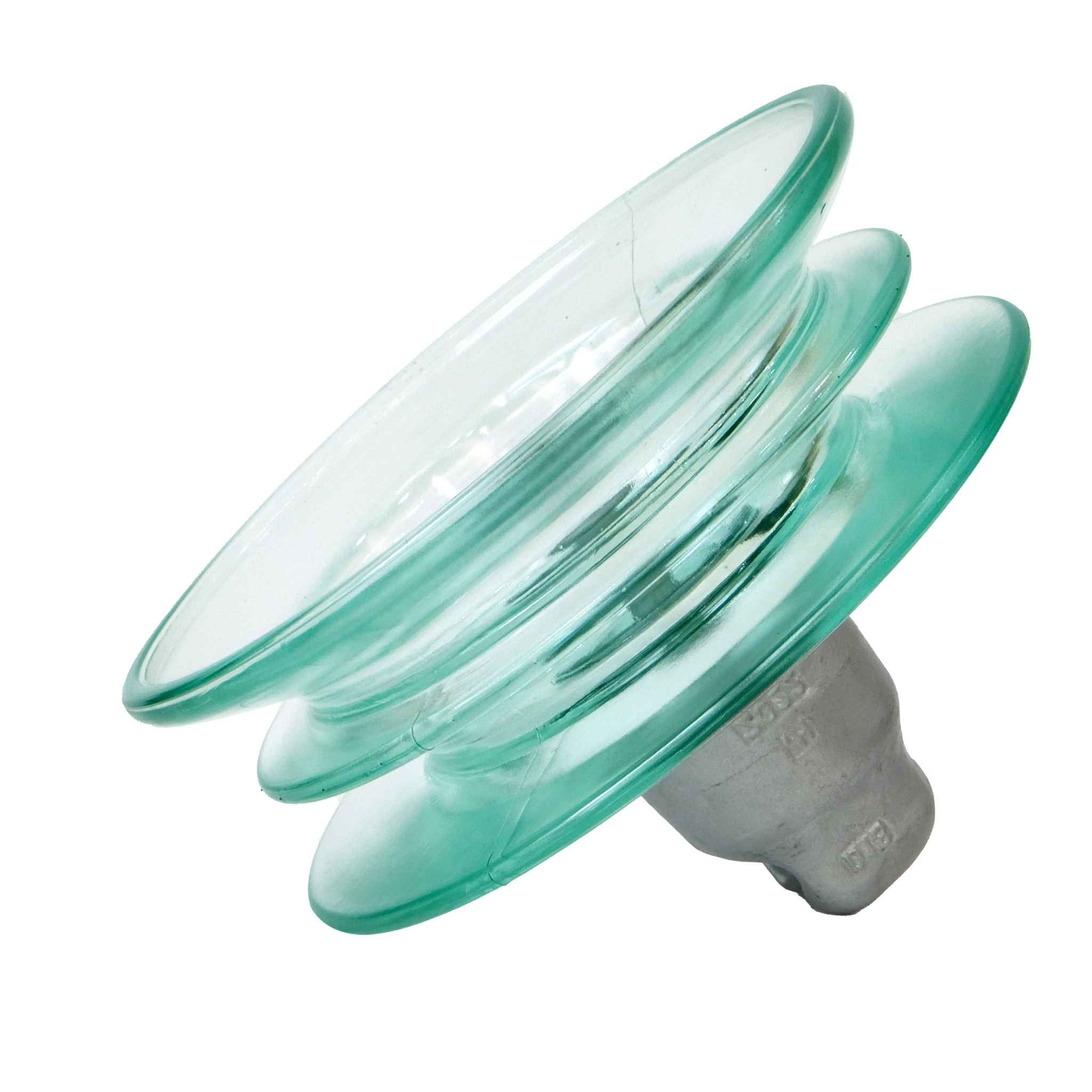 Triple-shed type glass insulator UHV ultra-high voltage transmission