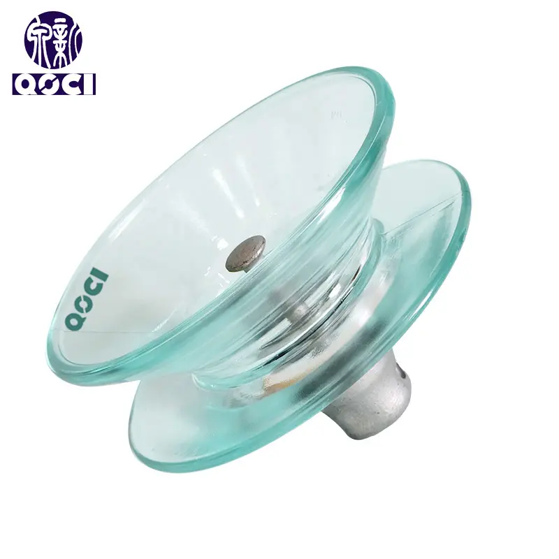 Wholesale 100kN U100BD Double-Shed Type Glass Insulators IEC Standard for High Voltage Lines Factory, Factories