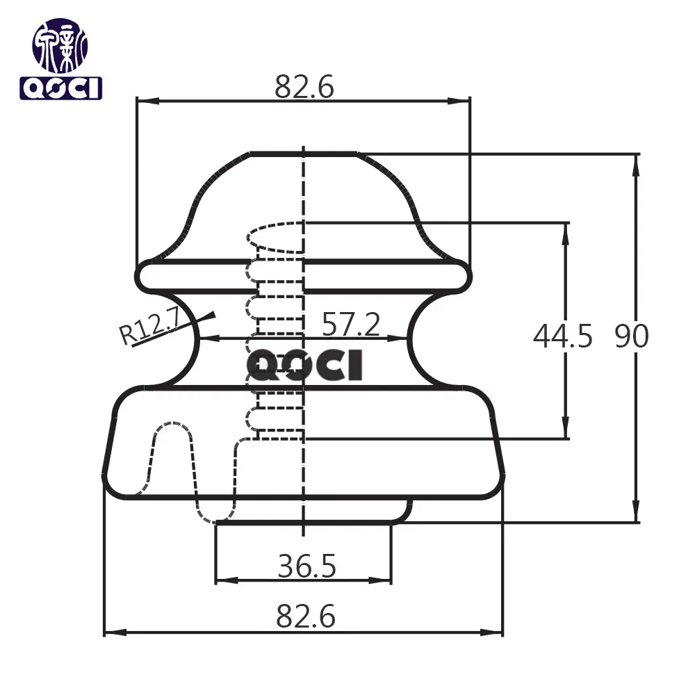 Wholesale ANSI 55-1  Pin Type Porcelain Insulator Manufacturer, Supplier