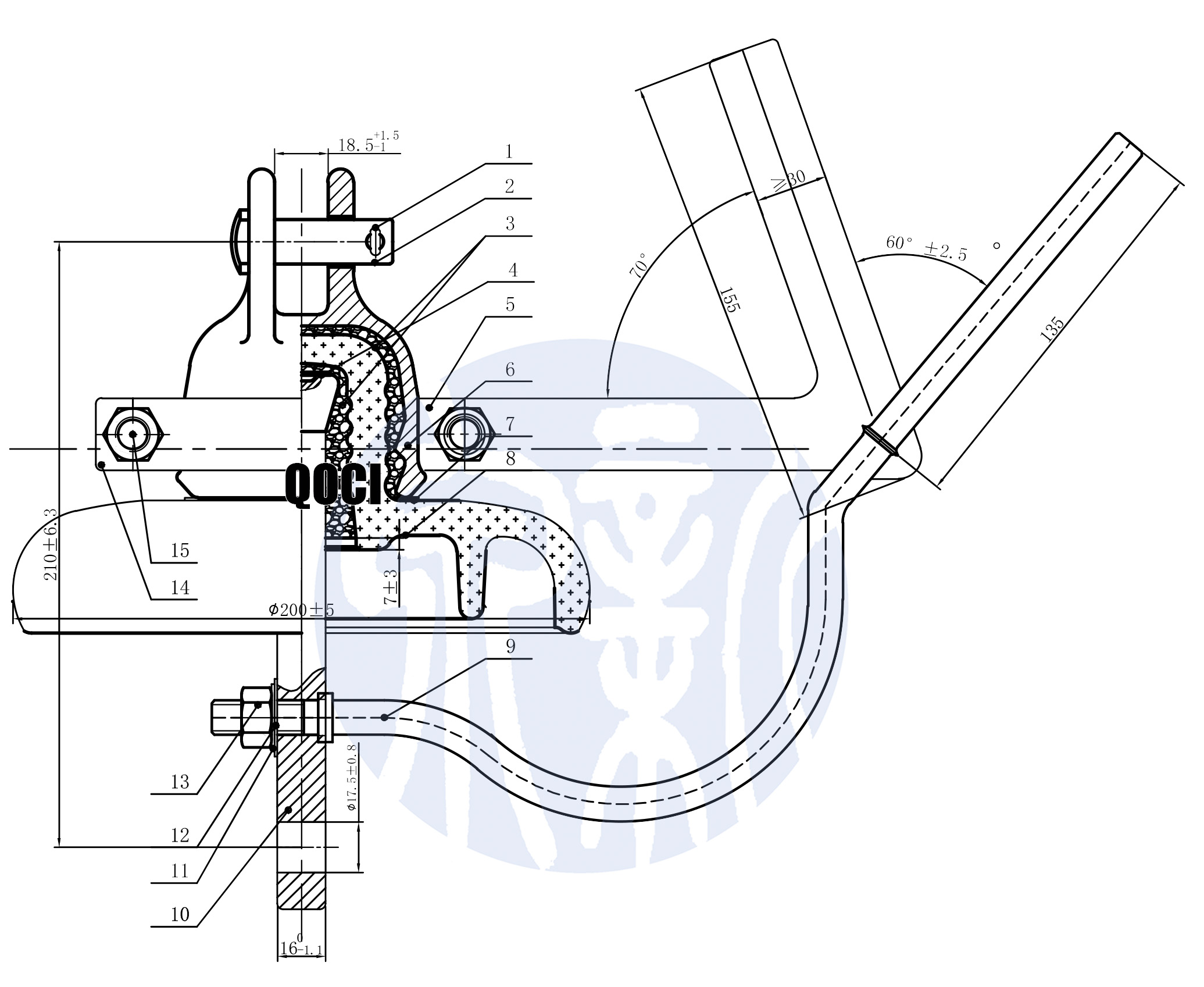 Product Technical Drawing