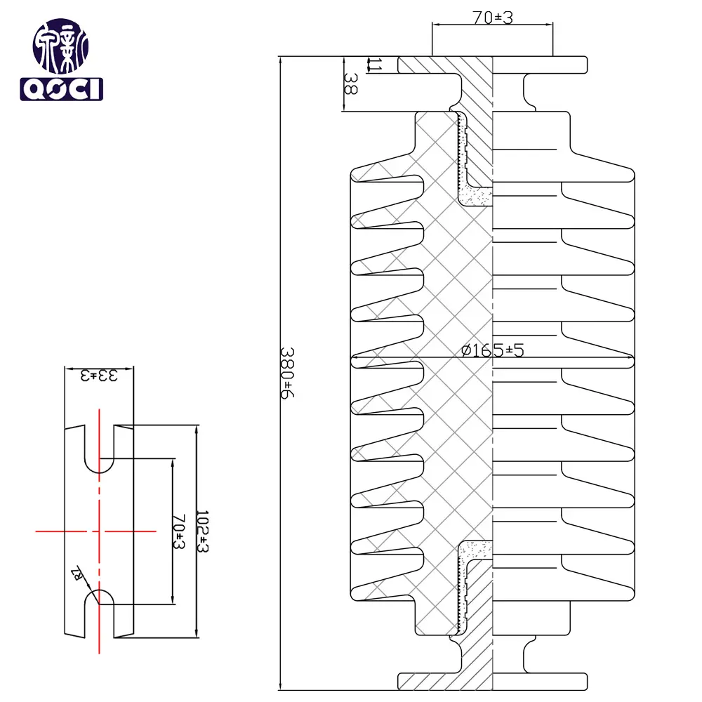 High-Quality P-13 (10 sheds) Disconnecting Switch Post Insulator Manufacturers, Supplier