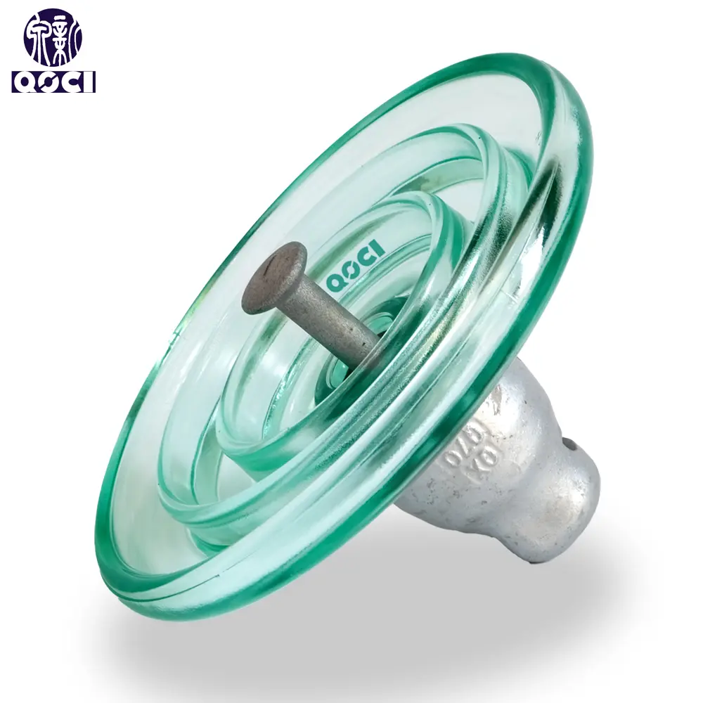 Wholesale U70BS/255/127/320 IEC Standard profile 70kn suspension Tempered glass Insulator CTV254 Manufacturer, Factory