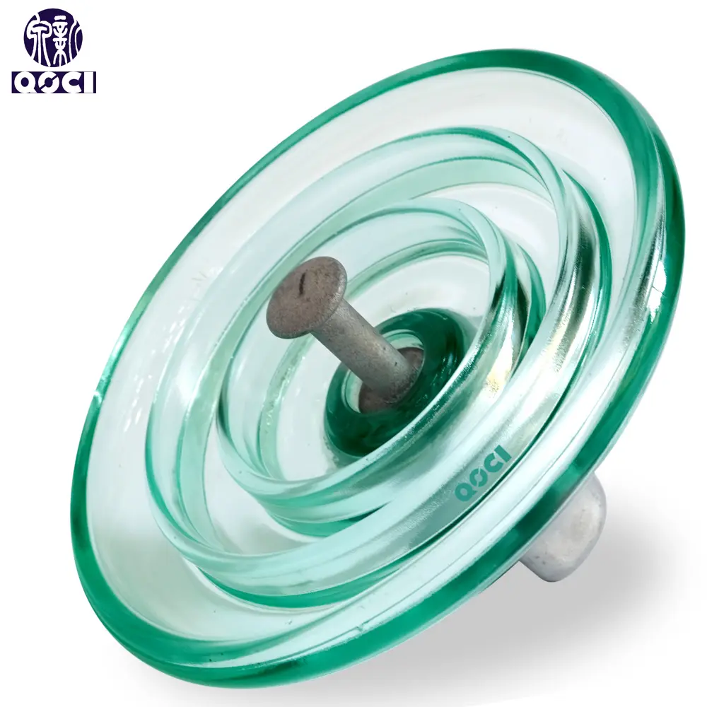 Wholesale U70BS/255/127/320 IEC Standard profile 70kn suspension Tempered glass Insulator CTV254 Manufacturer, Factory