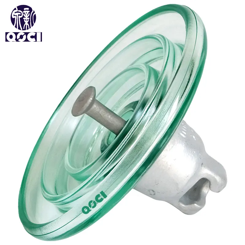 High-Quality Good Quality High Voltage 100kN Disc Suspension Toughened Glass Insulator U100BS Manufacturers, Factory