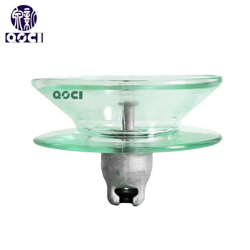 High-Quality 120kN U120BD Double-Shed Type Glass Insulators IEC Standard for High Voltage Lines Suppliers, Factory