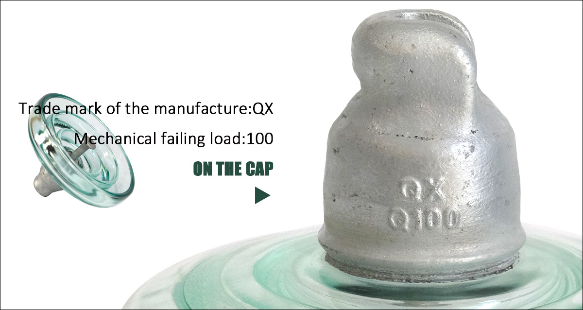 U100BLP Glass Insulator