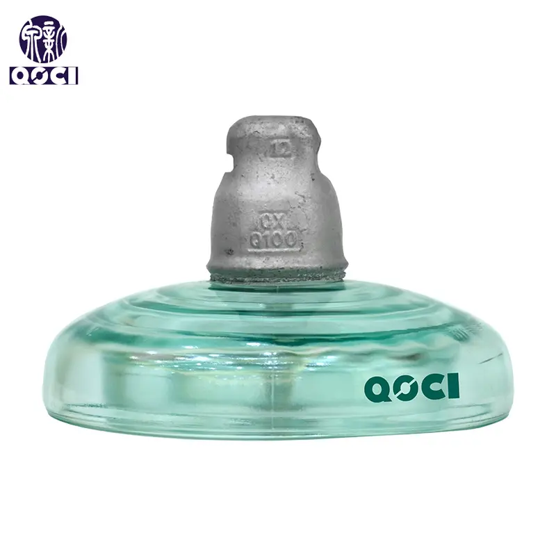 High-Quality 100kn Toughened Glass Insulator Suspension Tension Disc Insulator Anti-Pollution Manufacturer, Factory