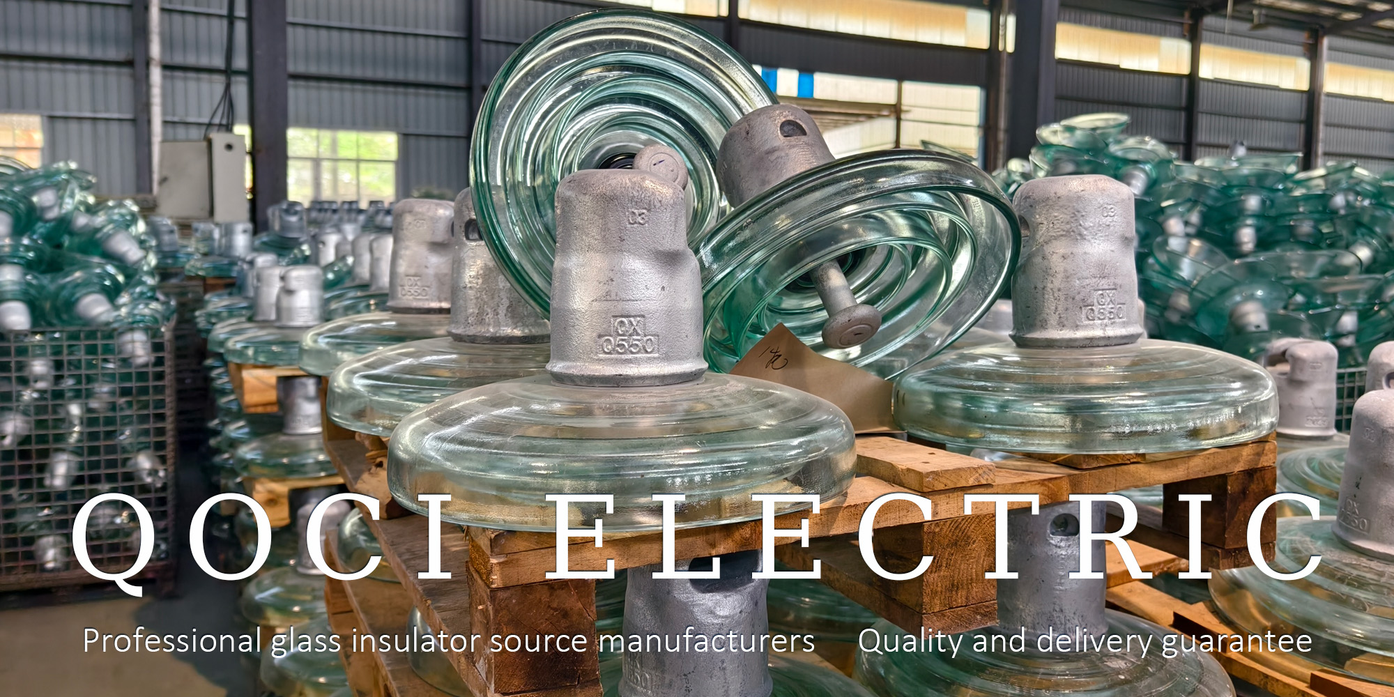 U550B Glass Insulator Detail View