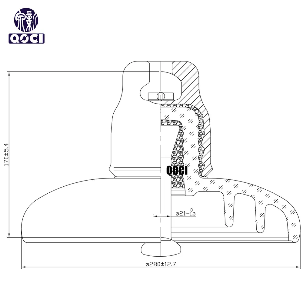 China U240B (170/280/400) Glass Insulator Manufacturer, Manufacturers