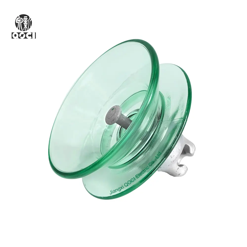 Wholesale 160kN U160BD Double-Shed Type Glass Insulators IEC Standard for High Voltage Lines Manufacturer, Factory
