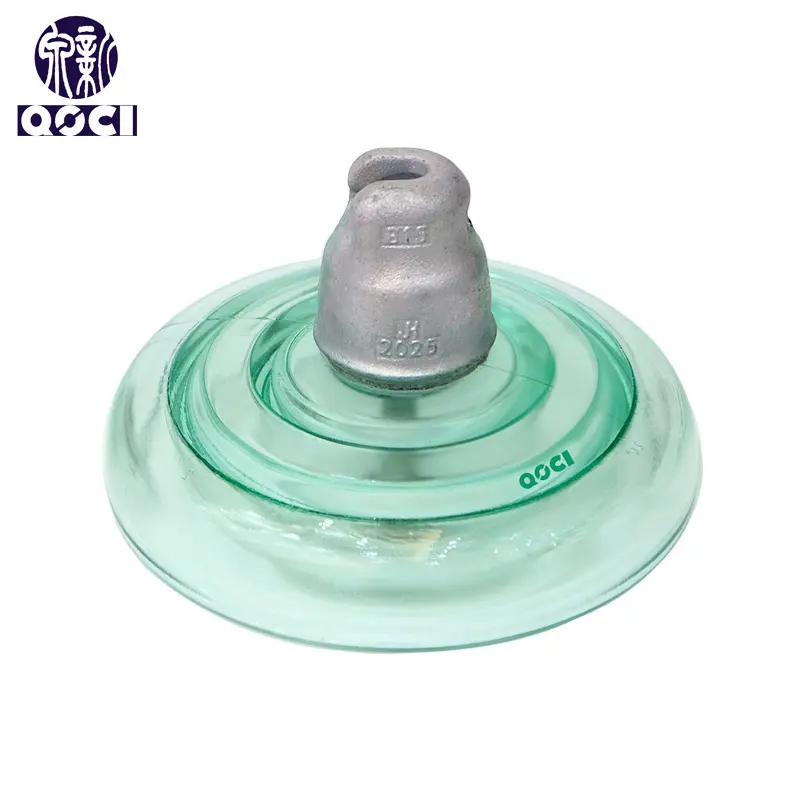 China 120kn Toughened Glass Insulator Suspension Tension Disc Insulator Anti-Pollution Manufacturers, Factory