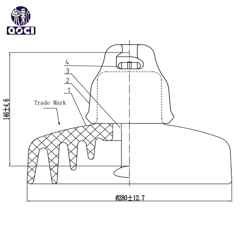 China U120BP Fog Type Porcelain Insulator Suppliers, Factories