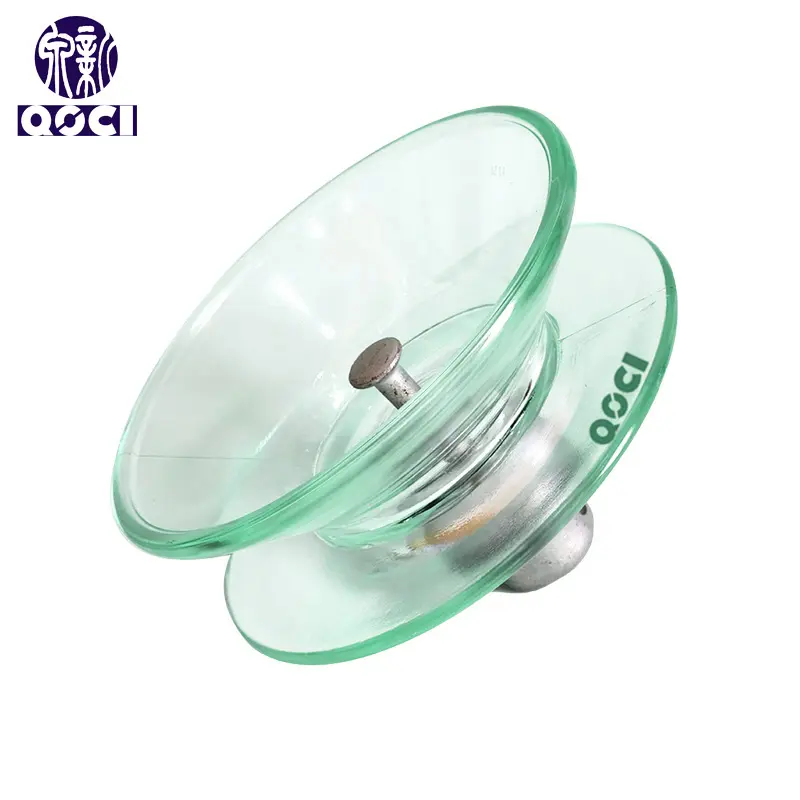 High-Quality 120kN U120BD Double-Shed Type Glass Insulators IEC Standard for High Voltage Lines Suppliers, Factory