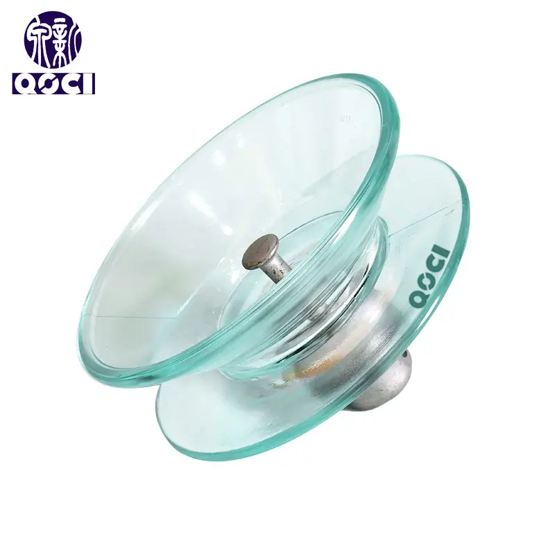 Wholesale 100kN U100BD Double-Shed Type Glass Insulators IEC Standard for High Voltage Lines Factory, Factories