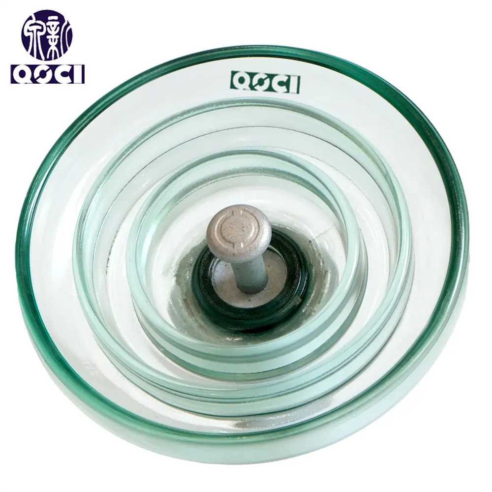 High-Quality High Voltage Suspension Insulator U160BL Toughed Glass Insulator for Transmission Line Manufacturers, Factory