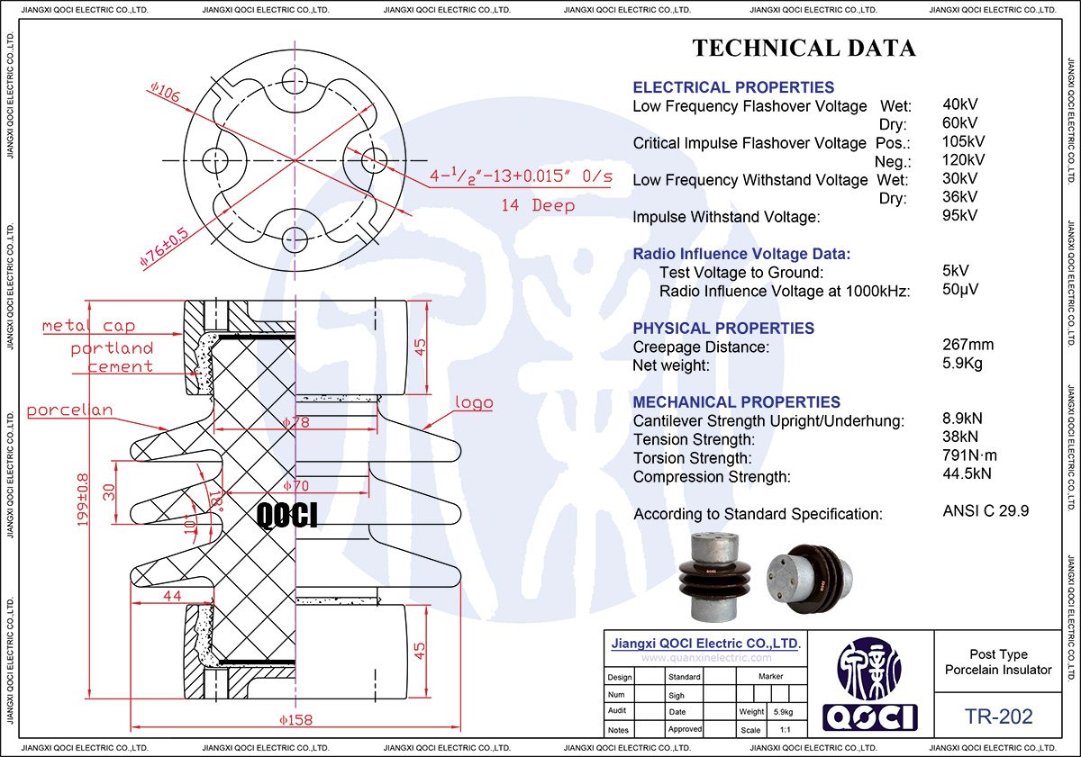 TR-202 Technical Drawing
