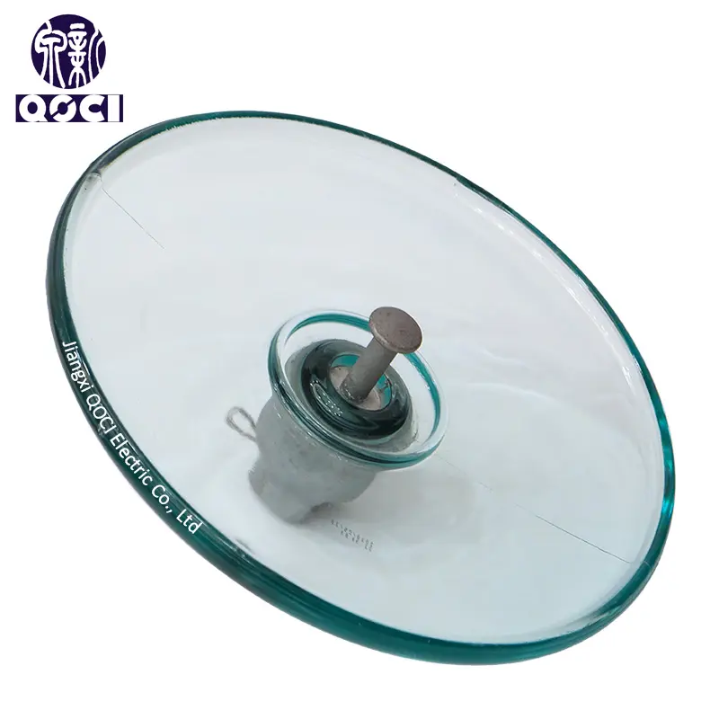 China U70BLA Aerodynamic Type Glass Insulators IEC Standard for High Voltage Lines Supplier, Factory
