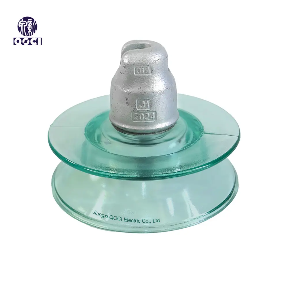 High-Quality U210 High Voltage Cap and Pin Type Anti-Fog Glass Insulator Isolator Toughened Double Shed Glass Electric Insulator Manufacturers, Suppliers