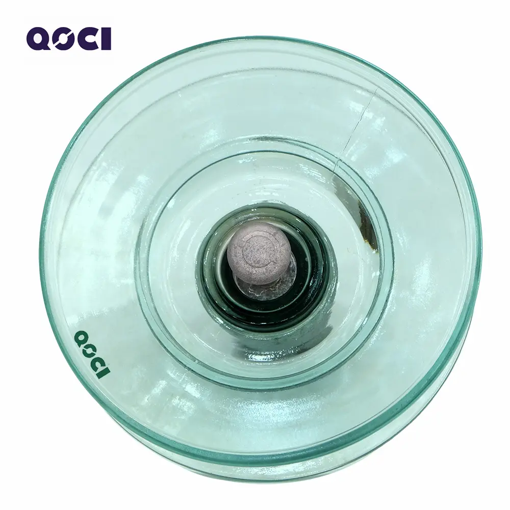 China U300BD High Voltage Cap and Pin Type Anti-Fog Glass Isolator Toughened Double Shed Glass Electric Insulator Manufacturer, Suppliers