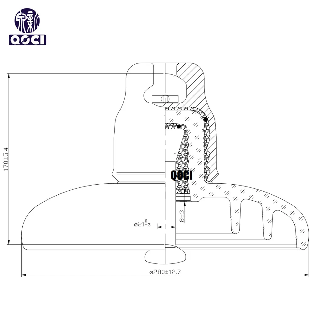 Wholesale U210B (170/280/400) Glass Insulator Manufacturers, Supplier