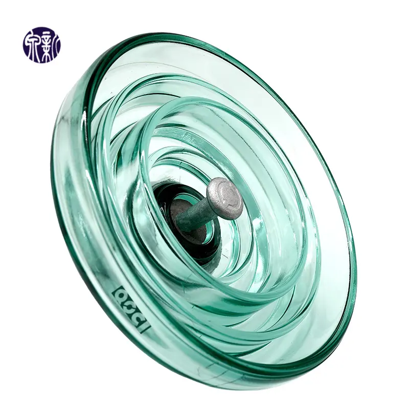 China U240 High Voltage Cap and Pin Type Anti-FogToughened Glass Electric Insulator Manufacturers, Factory