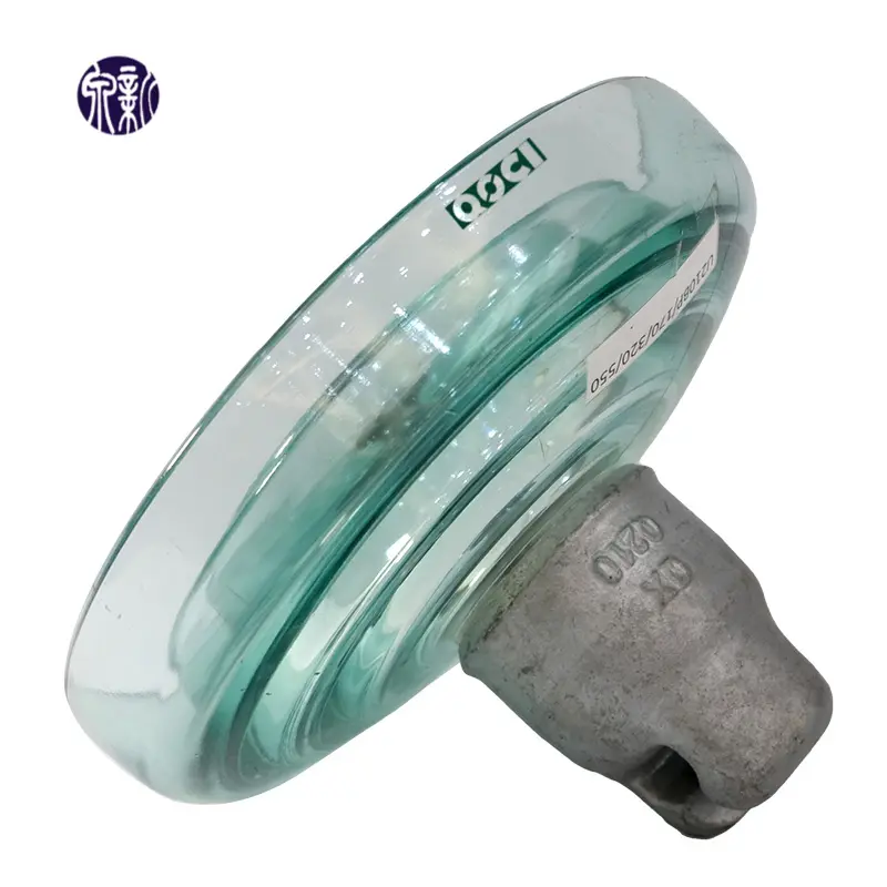 China U240 High Voltage Cap and Pin Type Anti-FogToughened Glass Electric Insulator Manufacturers, Factory