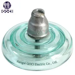 High-Quality Professional U160BLP Toughed Glass Insulator for High Voltage Transmission and Distribution Manufacturer, Factory