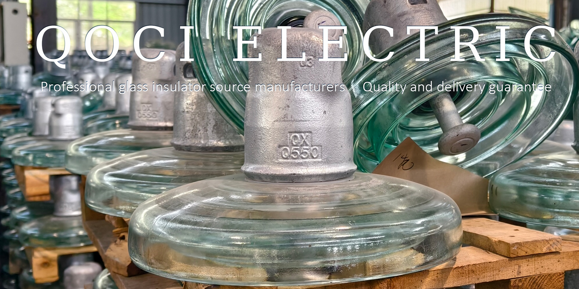 U550B Glass Insulator Front View