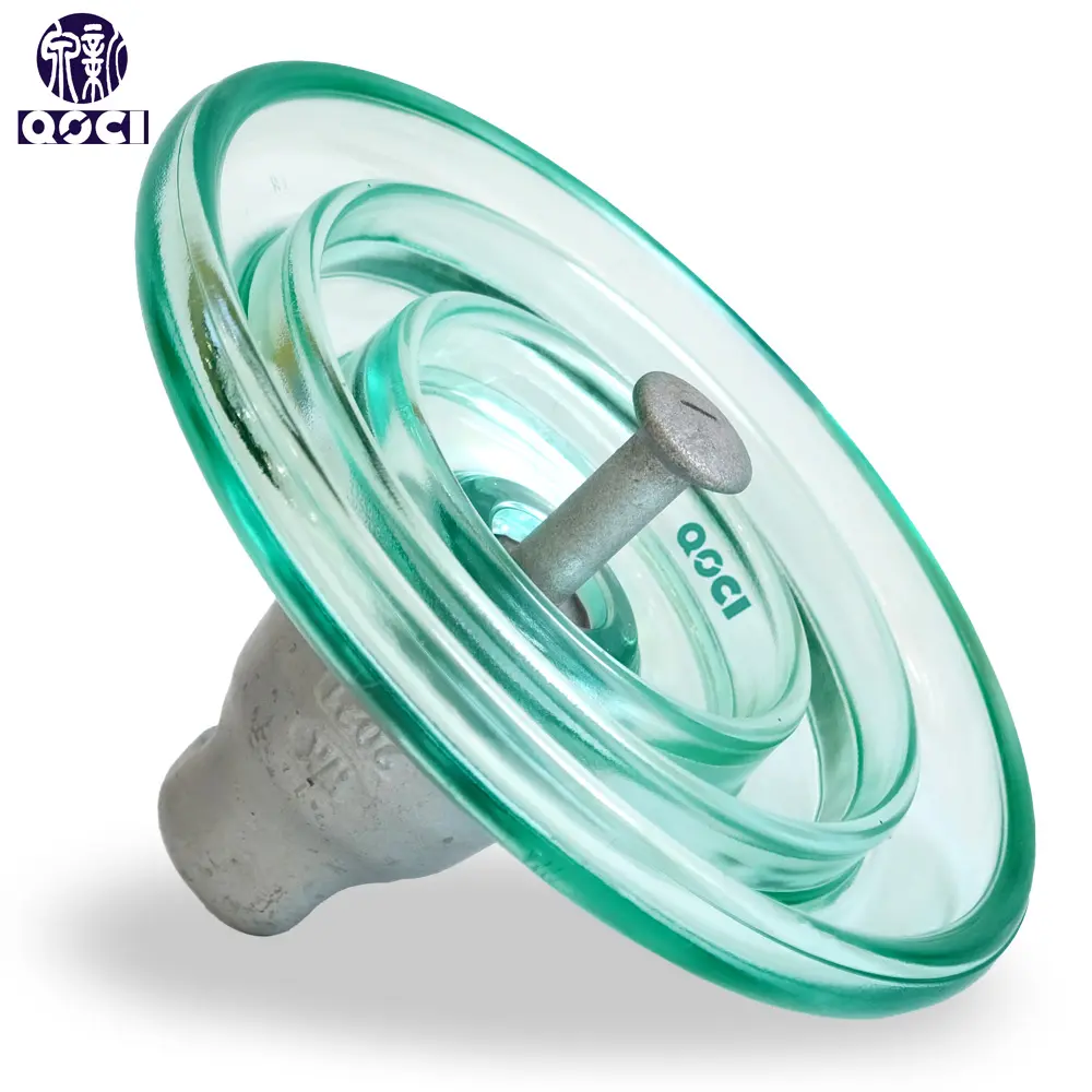 Wholesale U70BS/255/127/320 IEC Standard profile 70kn suspension Tempered glass Insulator CTV254 Manufacturer, Factory