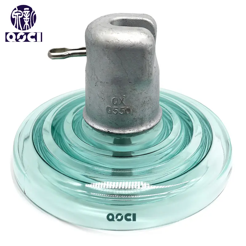 Wholesale U550B High Voltage Superior Quality Disc Suspension Toughened Glass Insulator Supplier, Suppliers