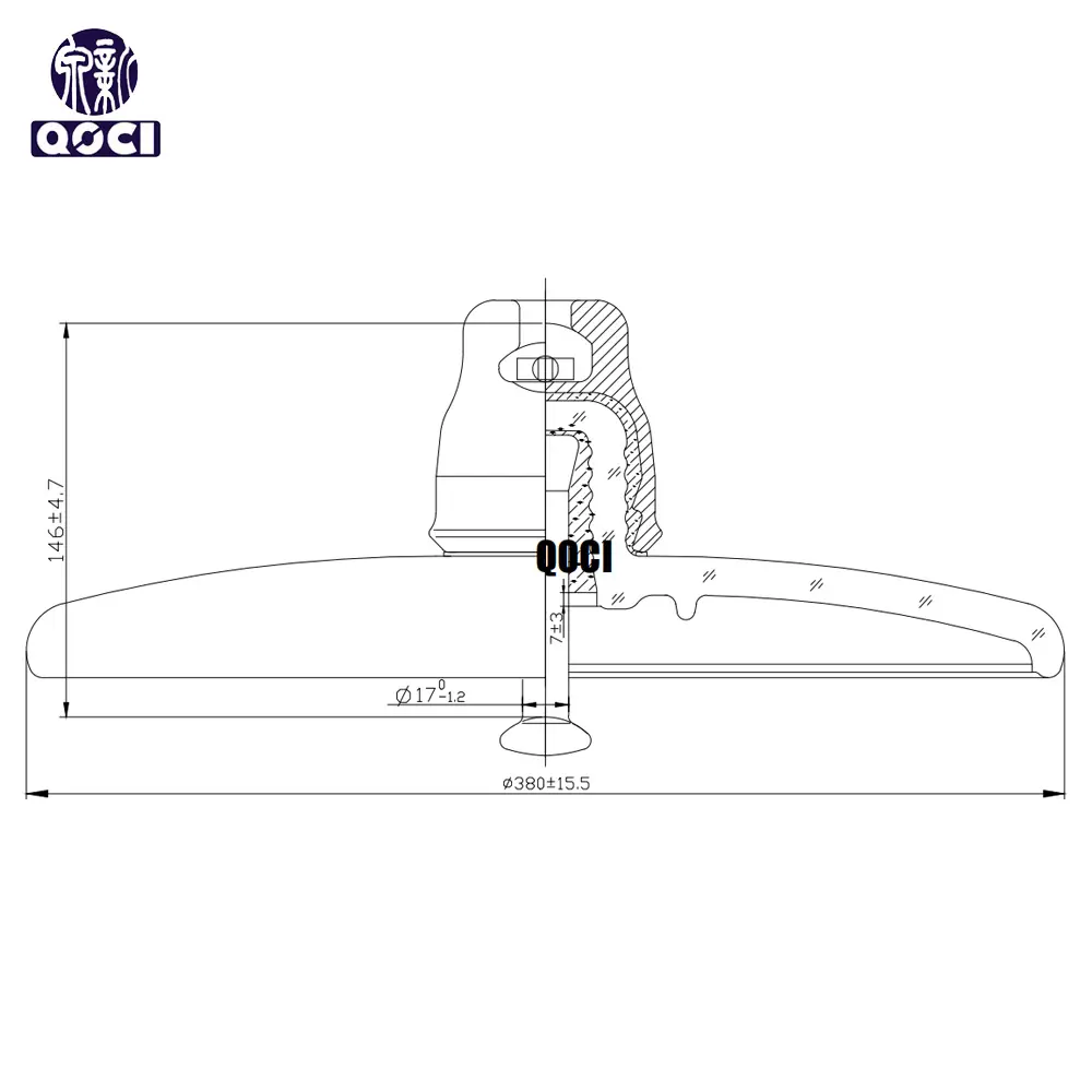 China U70BLA 146/380/365 Glass Insulator Supplier, Suppliers