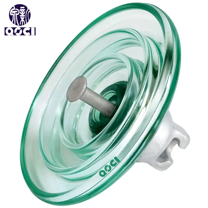High-Quality Good Quality High Voltage 100kN Disc Suspension Toughened Glass Insulator U100BS Manufacturers, Factory