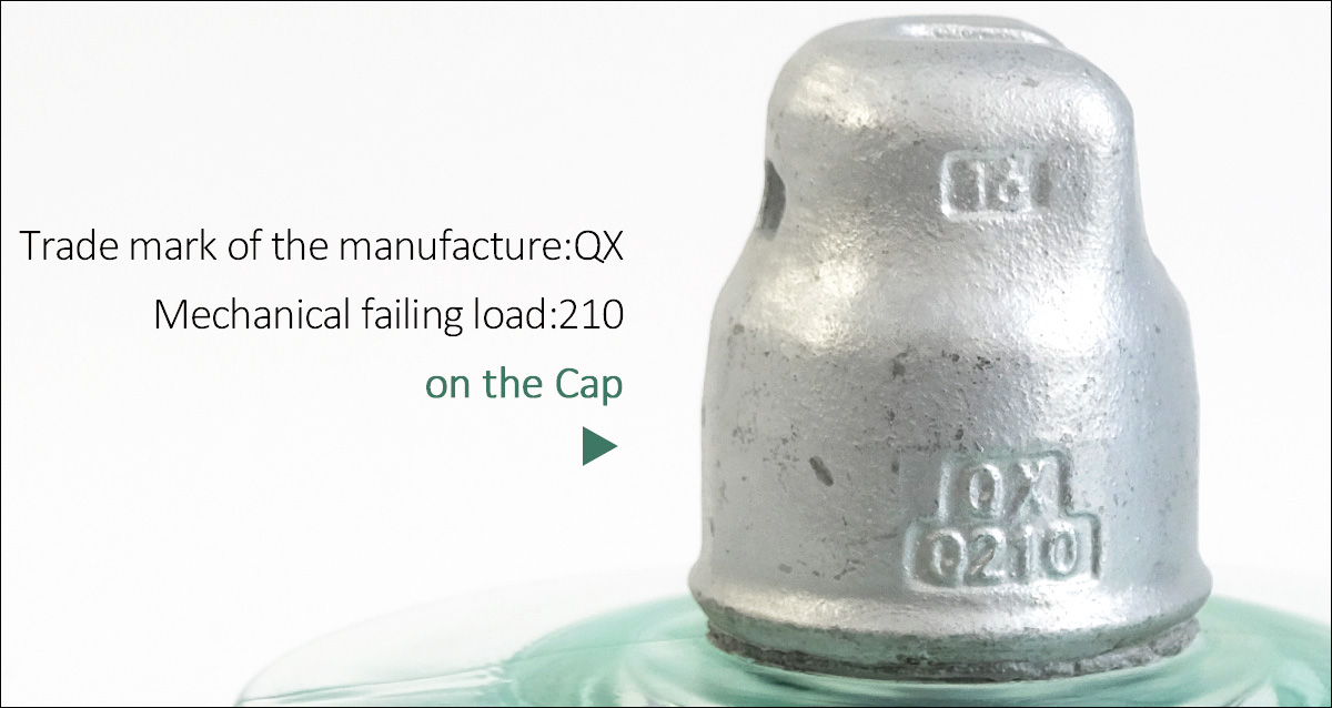 U210BLD Glass Insulator