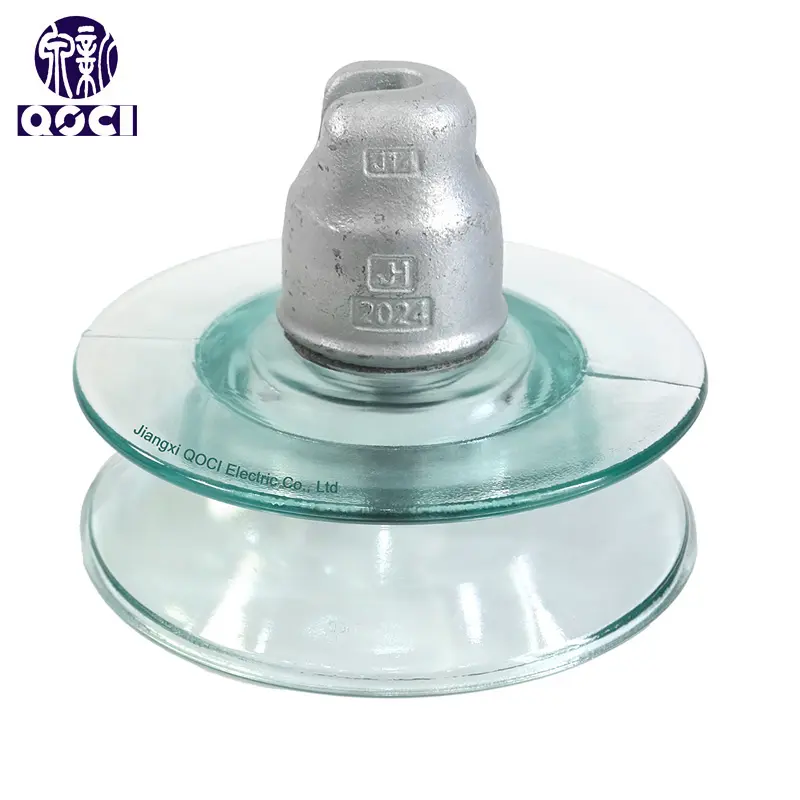 Wholesale 100kN U100BD Double-Shed Type Glass Insulators IEC Standard for High Voltage Lines Factory, Factories