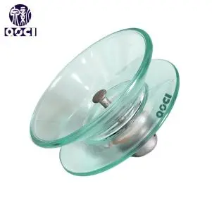 Wholesale U70BLD External Double-shed Type Glass Insulators IEC Standard for High Voltage Lines Manufacturer, Manufacturers