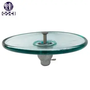 China U70BLA Aerodynamic Type Glass Insulators IEC Standard for High Voltage Lines Supplier, Factory