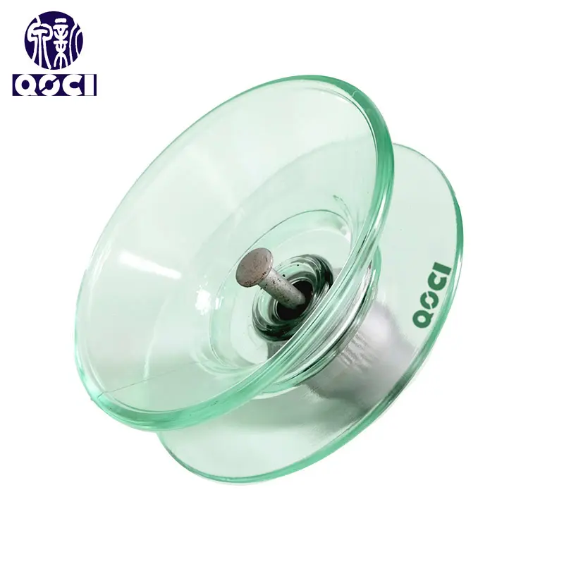 High-Quality 120kN U120BD Double-Shed Type Glass Insulators IEC Standard for High Voltage Lines Suppliers, Factory