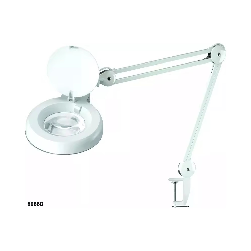Wholesale Clamp Sewing Embroidery Illumination Magnifying Glass Lamp Adjustable Swivel Arm LED Desk Lamp
