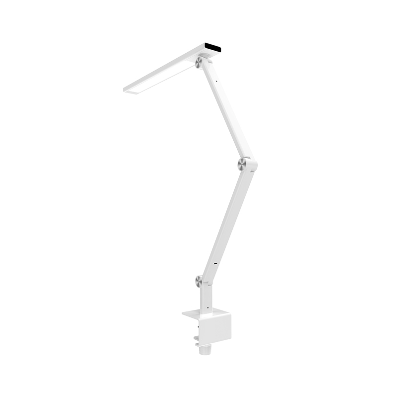 Premium 20W LED Reading Light with Multi-Joint Hinge High CRI 95 Eye Protection 3 Modes Slide Dimmable Modern Table Desk Lamp