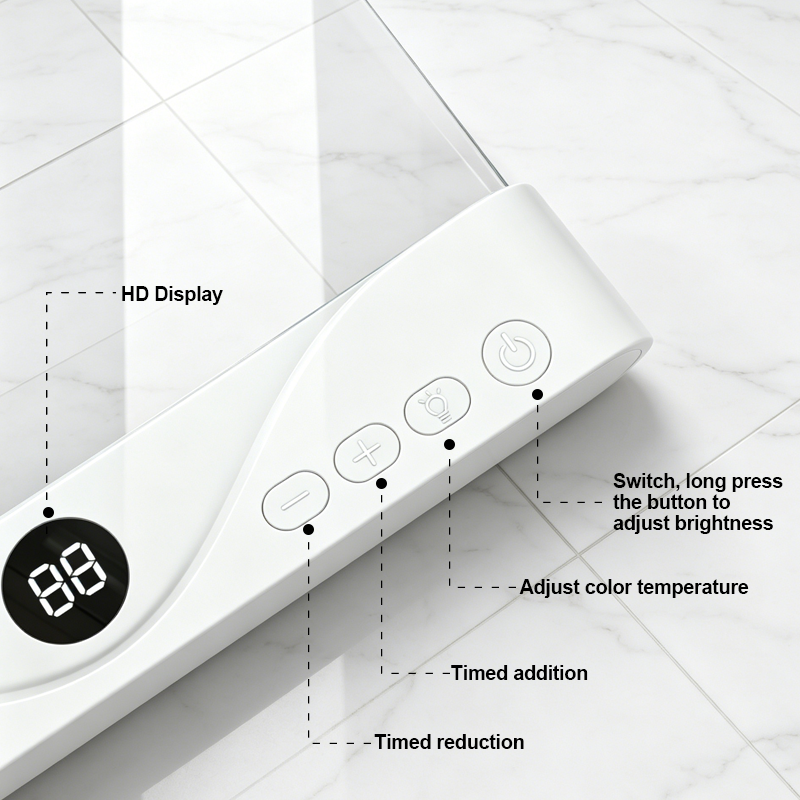 LED Natural Light Flat Reading Lamp Smart Home Student Dormitory Bedside Lamp Eye Protection Bookmark For Night Reading Learning