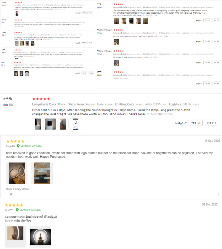Customer feedback