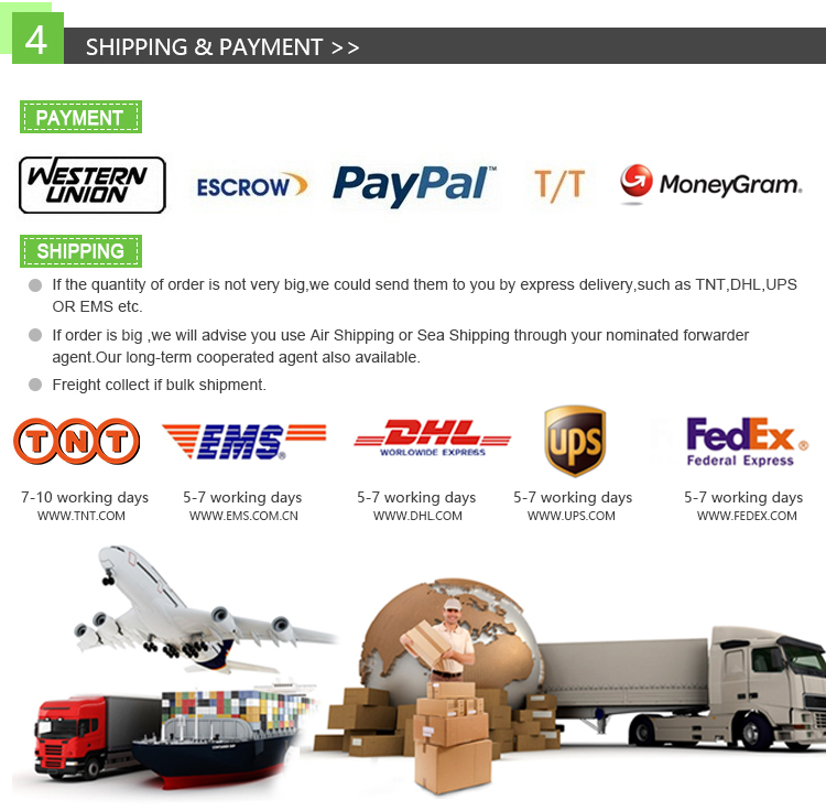 Shipping and Payment Methods