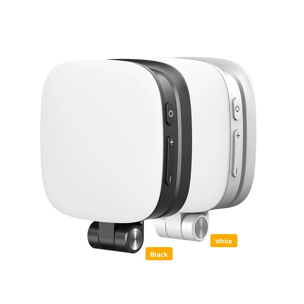 Cross-Border Pocket Light Magnetic Phone Fill Light Mirror Mini Clip-On Adjustable Color Temperature 3000K-6500K Battery-Powered