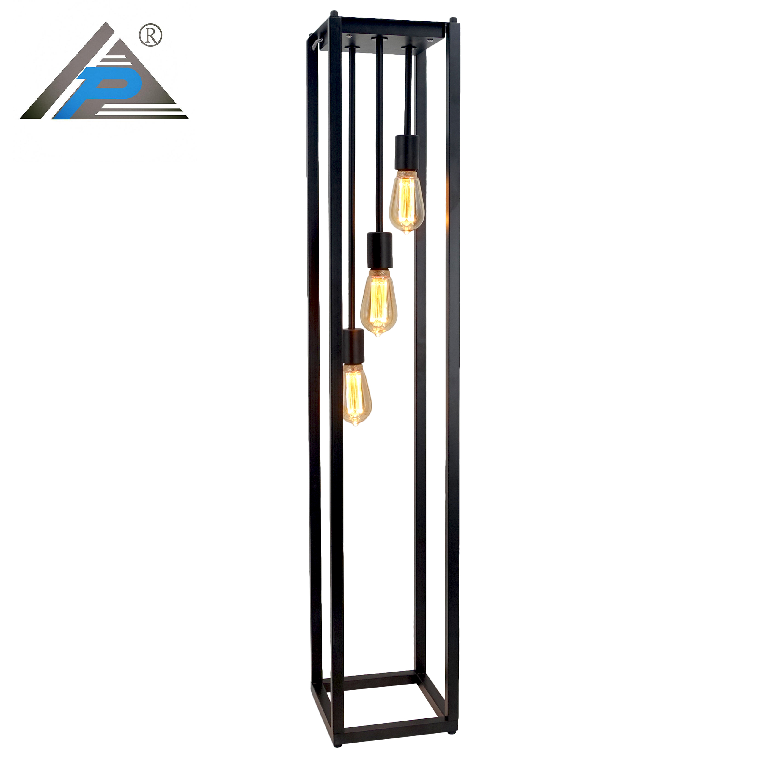 Boho Floor Matel Lamp Swing Arm Rectangle Stands Firmly Floor Lamp Arc Minimalist Floor Lamp Decorative Floor Lamp Floor Lamp
