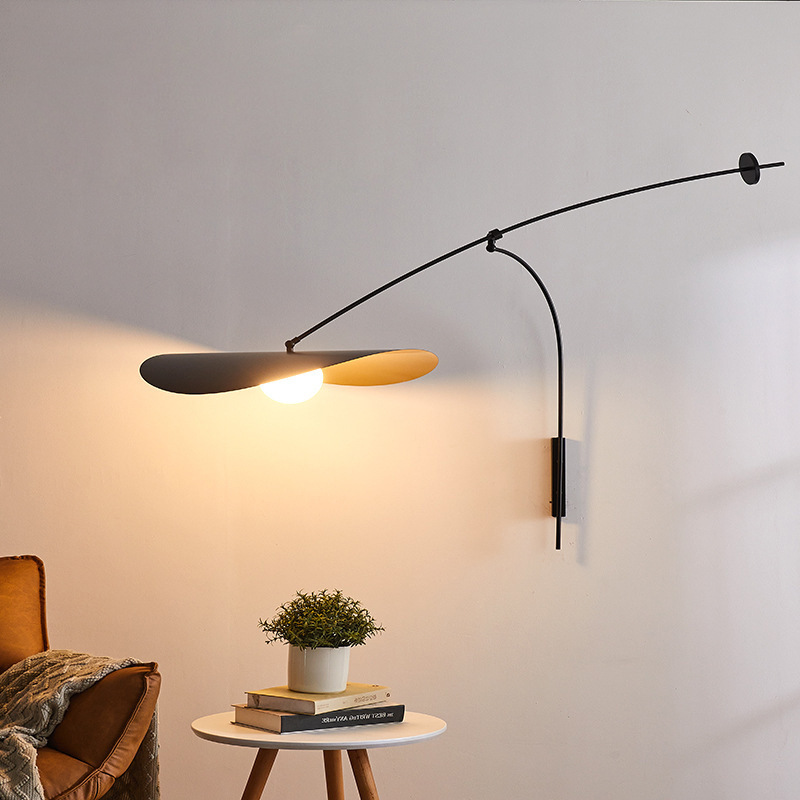 Antique Industrial Vintage Industrial Black E27 Swing Arm Arne Jacobsen Living Room Bedroom Study Home Wall Light