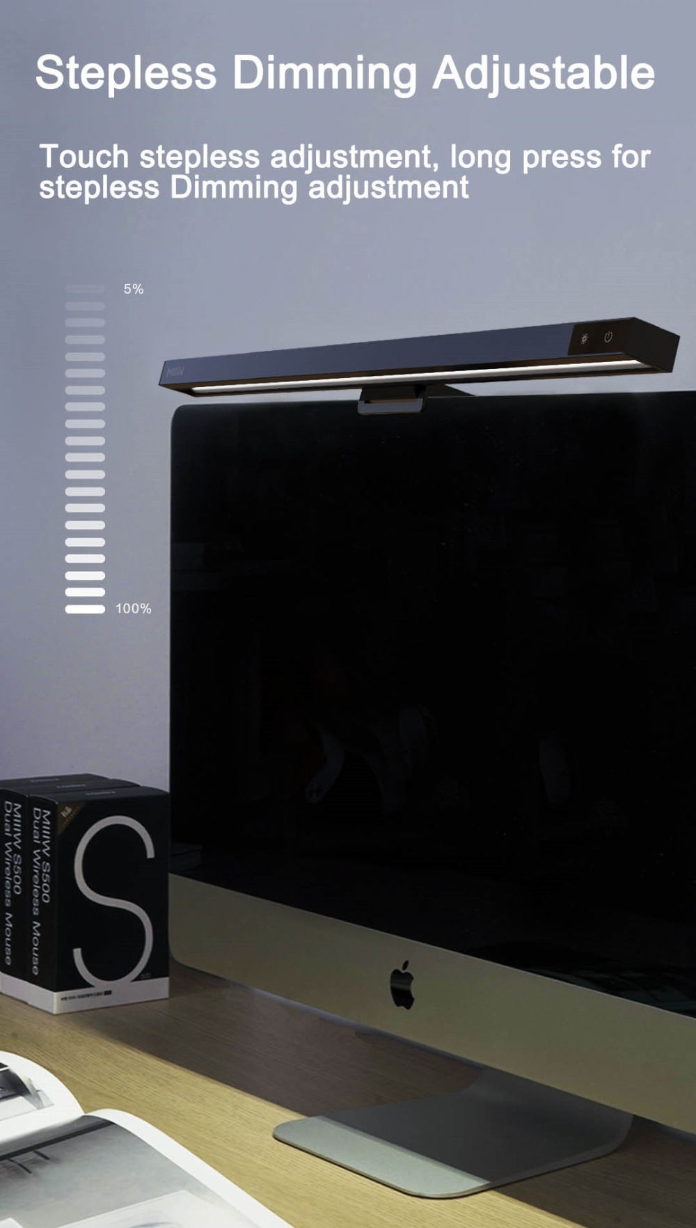 MIIIW Screen Led Desk Lamp Mount