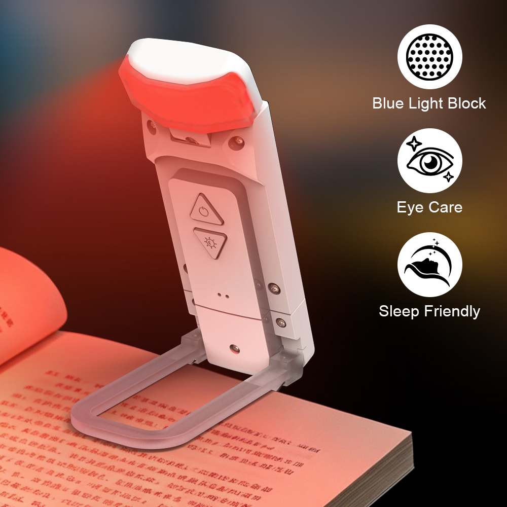 Ultra Thin Usb Book Lights - USB Rechargeable LED Reading Light Book Light for Reading in Bed Eye Care Professional Quality