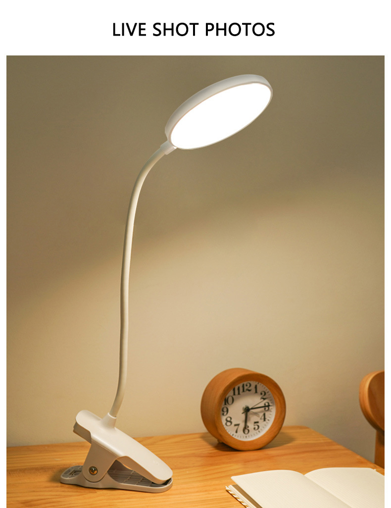 Gooseneck Clip Lamp